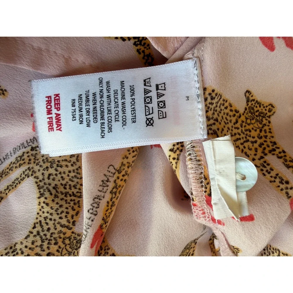 Bouffants & Broken Hearts Pajama Set‎ Medium Leopard Boots RHORI Lounge Shorts